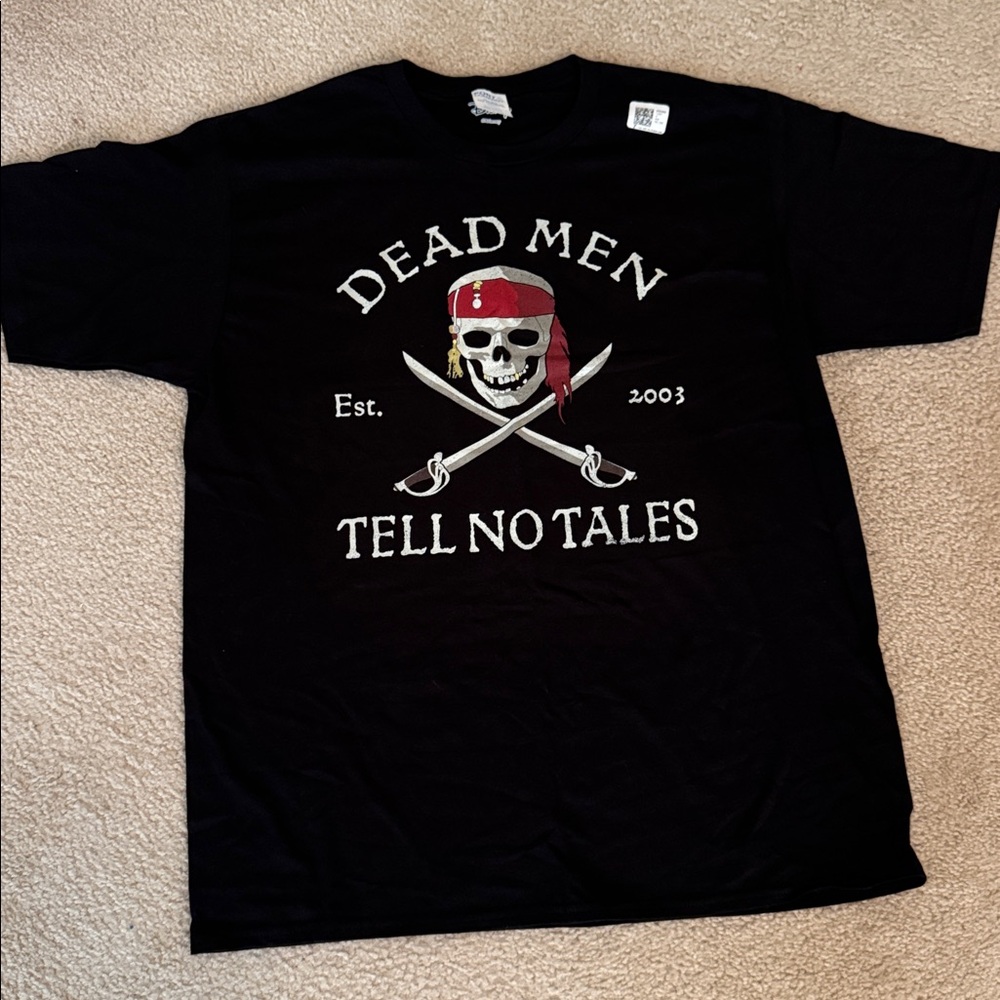 Black Pirate Graphic Tee